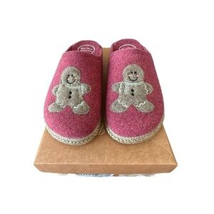 NIB Toni Pons Women’s Miri Slippers in Cookie in Red in size 36 or US 5.5-6